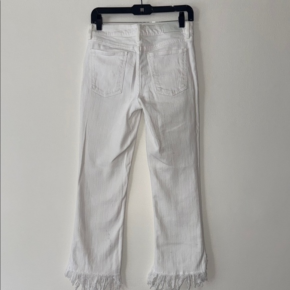 Pistola Women's White Frayed Hem Jeans - Size 28 - Picture 8 of 9